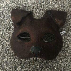 Chocolate lab mask!
